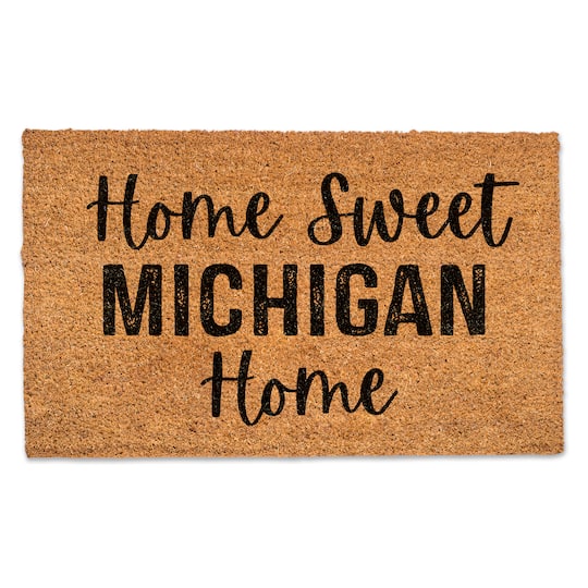 DII® Home Sweet Michigan Home Door Mat